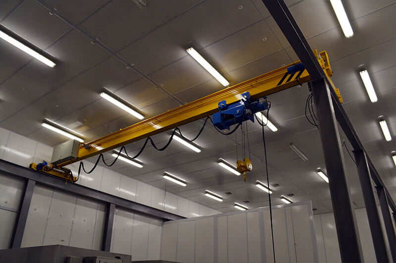 Explosion-proof Single Girder Overhead Crane with Explosion Proof Hoist - LB series