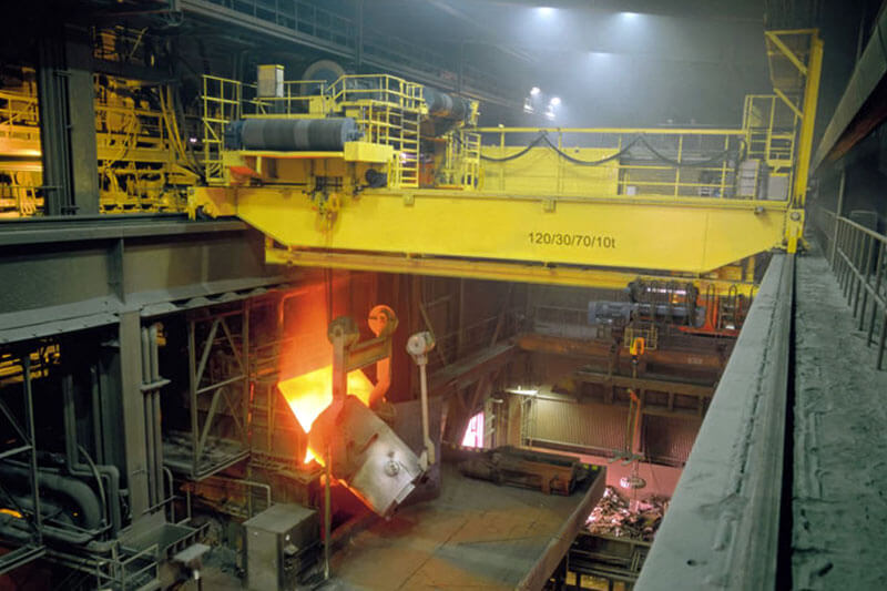 custom overhead crane for your paticular steel mill application 