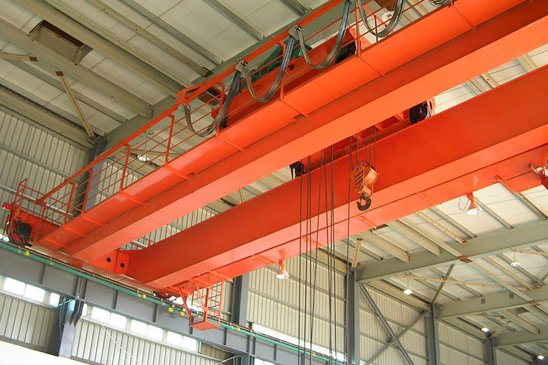 Heavy duty overhead crane with open winch trolley of built up hoist for loads handling with capcity of 5 ton to 550 ton 