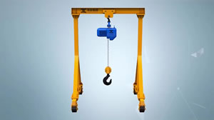 Portable Gantry Crane, Light Duty Small Gantry Crane, Good P