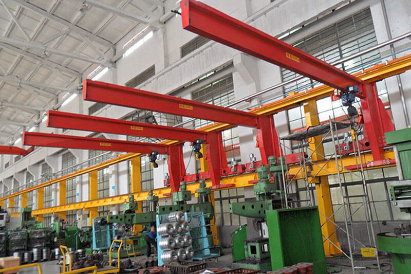 Wall Travelling Jib Crane: Rail Travelling Wall Crane & Jib Crane