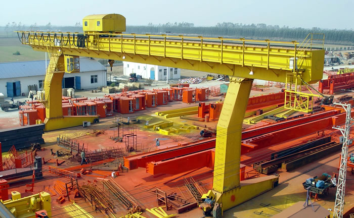 L Electric Trolley Gantry Crane