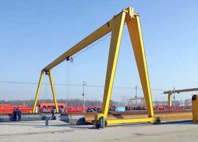 Single Girder Gantry Crane -Gantry Crane Series of Yuantai Crane Company