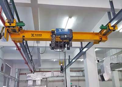 Underhung Crane or Under Running Overhead Crane, Designed by Yuantai Crane Company Dongqi Group