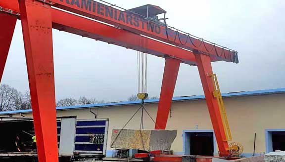 Bird View of Yuantai Crane Factory