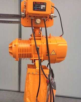 Electric chain hoist for top running  single girder overhead crane 