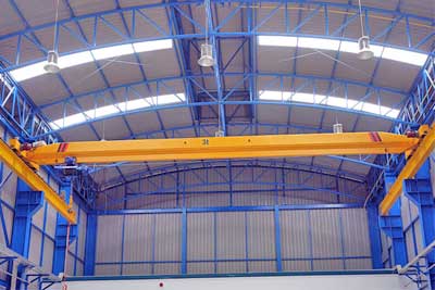 LD Single Girder Hook Overhead Crane & Bridge Crane for sale Zambia