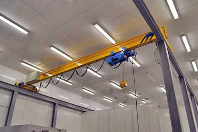 	 LB Single Girder Explosion-proof Overhead Crane  for sale Uzbekistan 