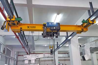 LX Single Girder Underhung Bridge Crane  for sale Malaysia 