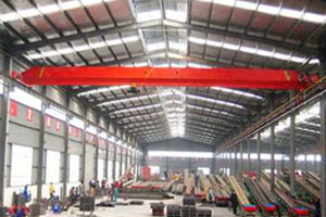 Top running single girder overhead crane for general use