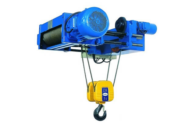 Electric chain hoist for top running  single girder eot crane 