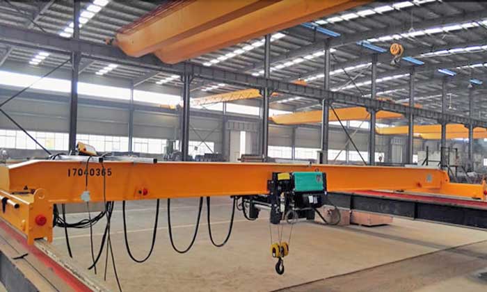 Top Running Crane with Single Girder Design 