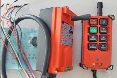 Remote crane control for single girder underslung cranes