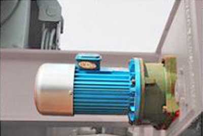 Electric motors of low headroom bridge crane 