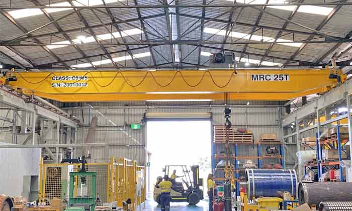 25 ton  double girder overhead crane for sale Australia