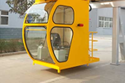 Crane driver's cabin - Main parts of ladle overhead crane
