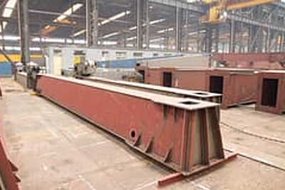Main girder - main parts of European style single girder gantry crane