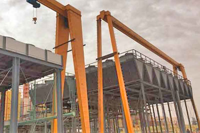 Single girder gantry crane for sale Saudi Arabia