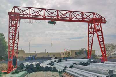 MH Truss girder single girder gantry crane 1- 20 ton