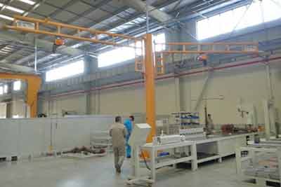 BZ Type Double arm Jib Crane with truss girder