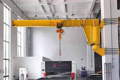 Wall mounted cantilever jib crane 