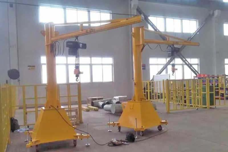 Tie Rod light duty jib crane, KBK Arm Tie Rod Light Duty Jib Crane