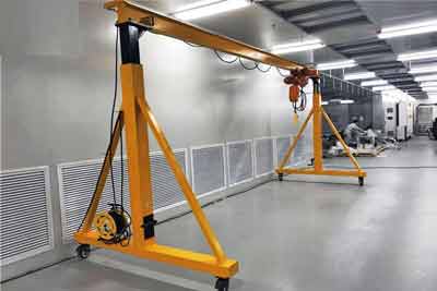 Steel adjustable gantry crane for sale Qatar