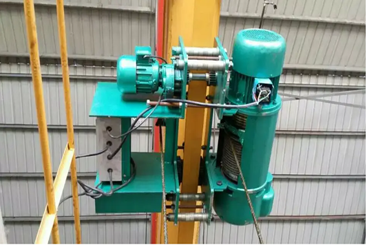 Electric wrie rope hoist for single girder overhead crane 