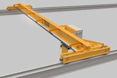 A Top running single girder bridge crane design