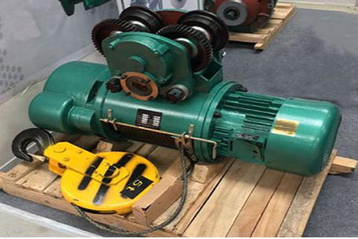 Explosion proof wire rope hoist 