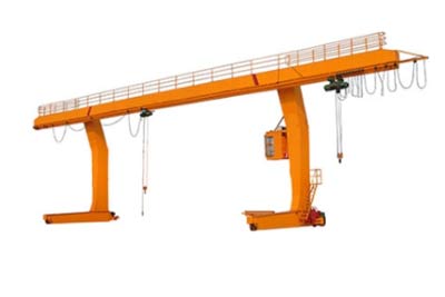 L electric trolley gantry crane design