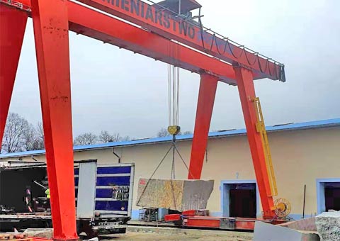 double girder gantry crane for tunnel construction 