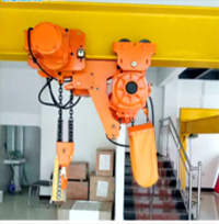  Low profile electric chain hoist equipped on I beam crane