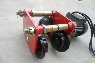 motorized trolley for electric wire rope hoist