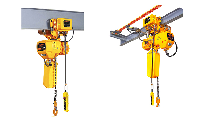 Motorized Trolley Electric Chain Block &  Electric Chain Hoist 