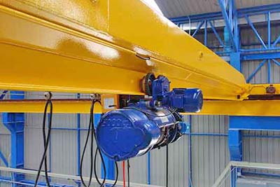 Single speed electric wire rope hoist