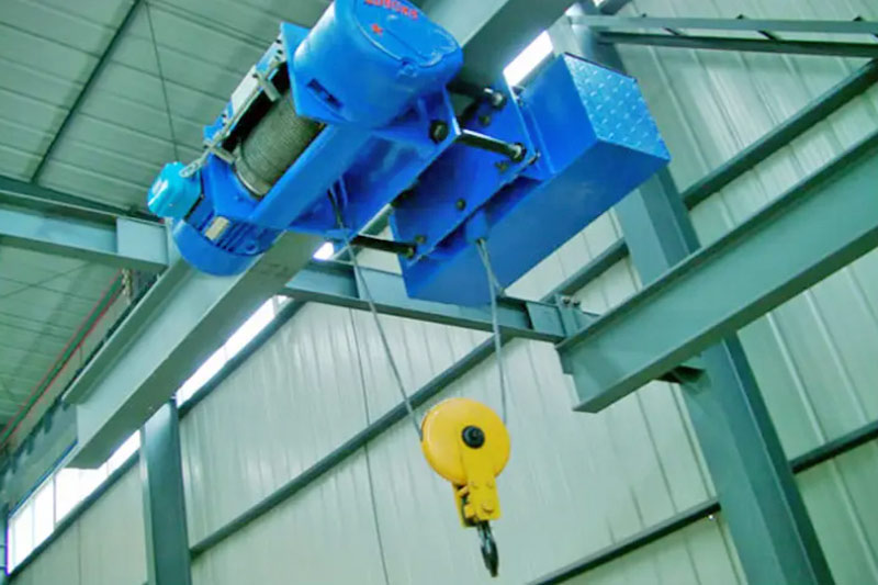 Low Headroom Electric Wire Rope Hoist,Higher Lifting, Lower Hoisting Cost