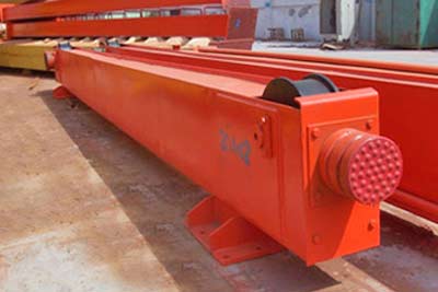 Ground beam- main parts of single girder gantry crane