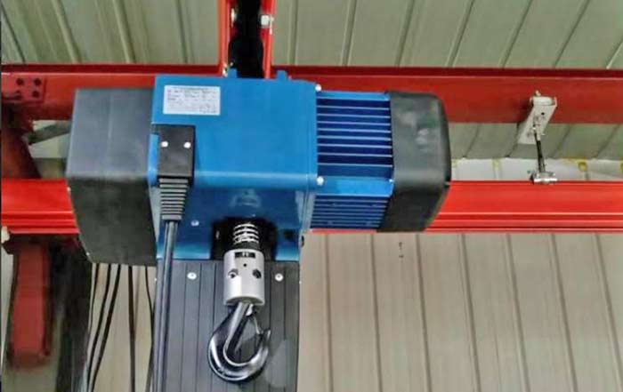 European style chain hoist used on kbk crane 