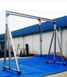 Fixed height & span type Aluminium gantry crane