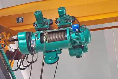 Electric Wire Rope Hoists: