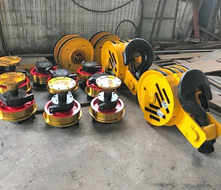 Hook parts and crane wheel parts for 20 ton overhead crane