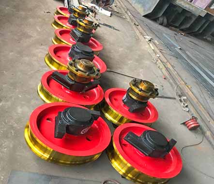 crane wheels for 20 ton double girder overhead crane
