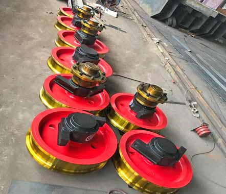 crane wheels for 20 ton double girder overhead crane 