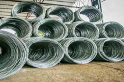 Wire rod - product of the Indian client steel mill plant