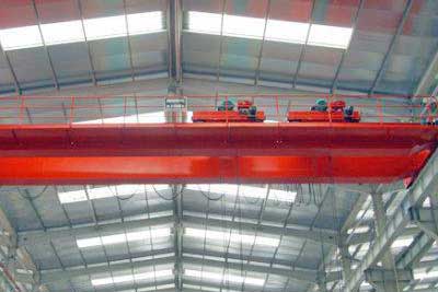 Double trolleys with 5 ton capacity and 20 ton capacity