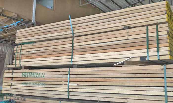 Timber workshop of Maldives client 