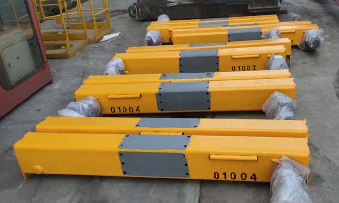 End carriages of the 4 ton & 5 ton overhead crane for sale Hong Kong 