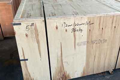 10 ton wire rope hoist and parts packed for Angola
