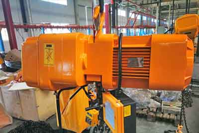  15 Ton 40M Electric Chain Hoist for Sale Singapore |  High Safety